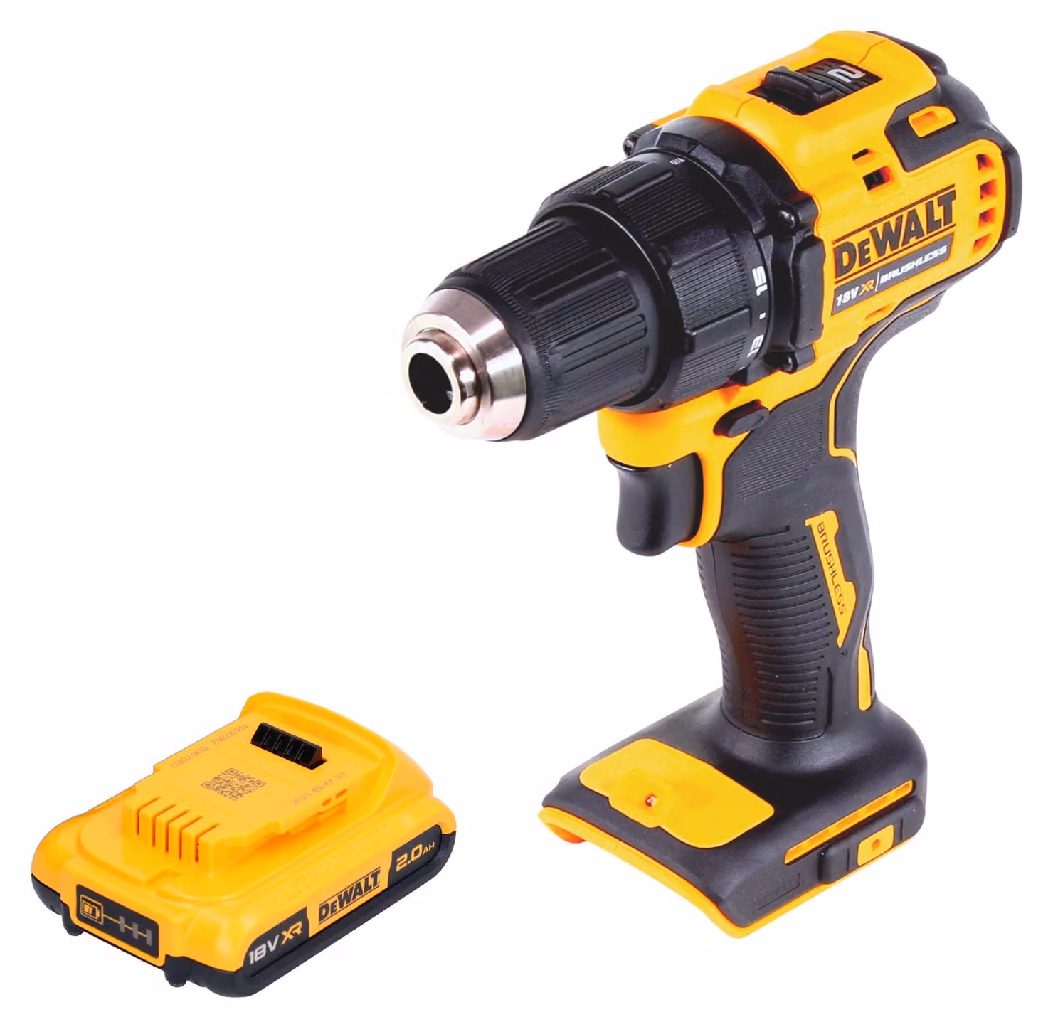 DeWalt DCD 708 N Avvitatore a batteria 18 V 65 Nm Brushless + 1x batteria 2,0 Ah - senza caricabatteria