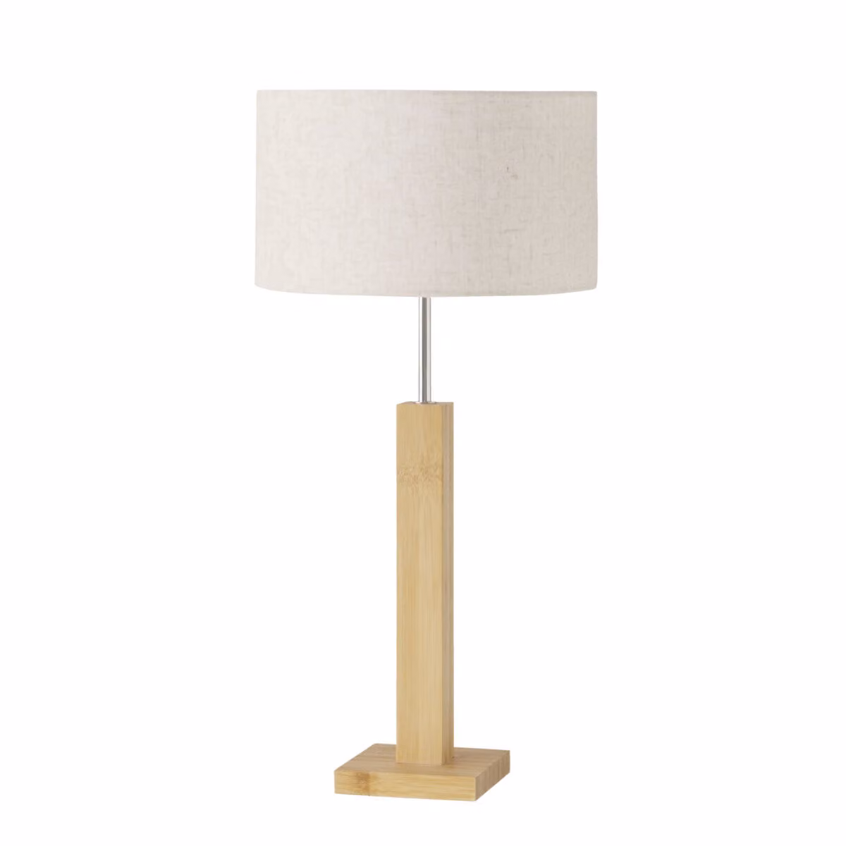 Lampada da tavolo con base in bambù BENITO, 57 cm