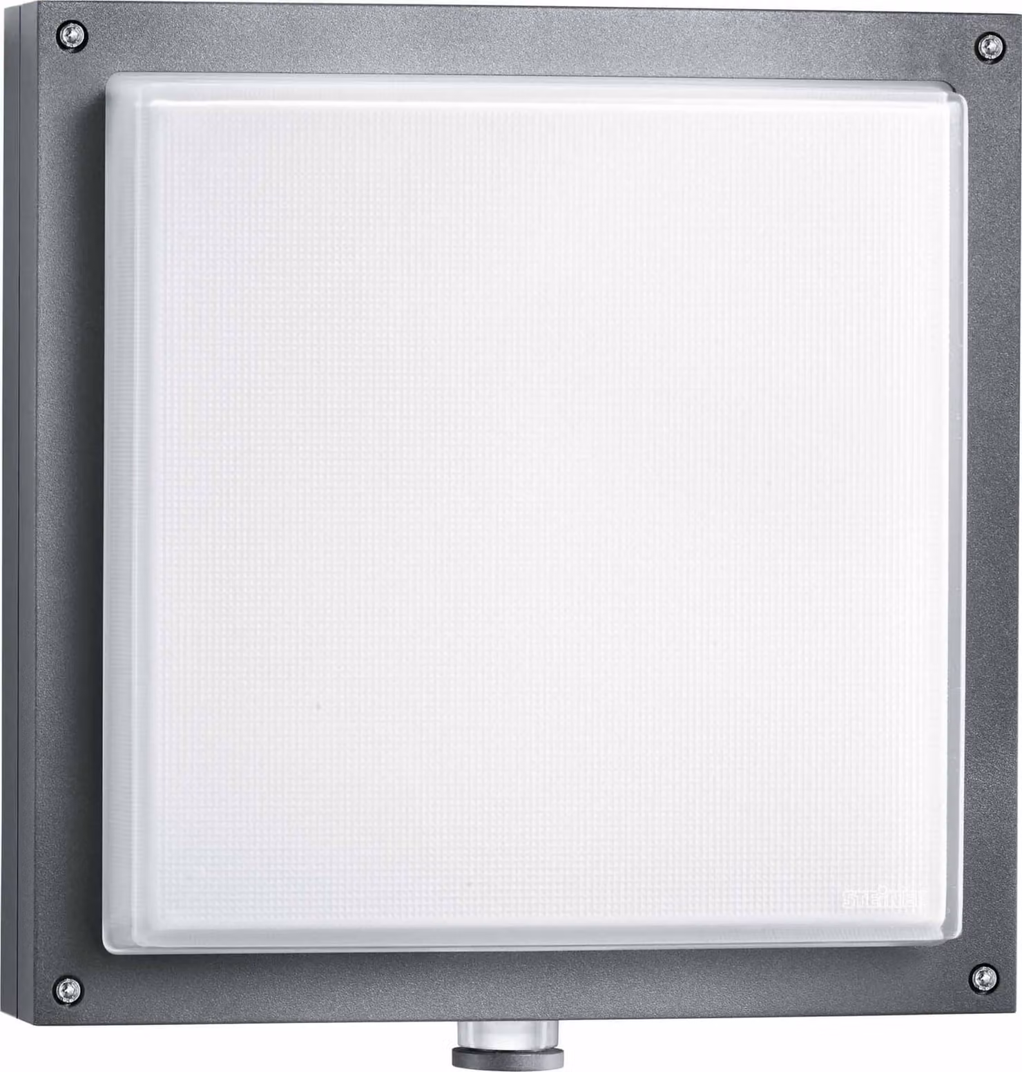 Steinel Lampada da parete per esterni con sensore LED 8,5W 700 lm 3000 K bianco caldo HxLxL 303x104x291 mm L 690 S antracite/bianco