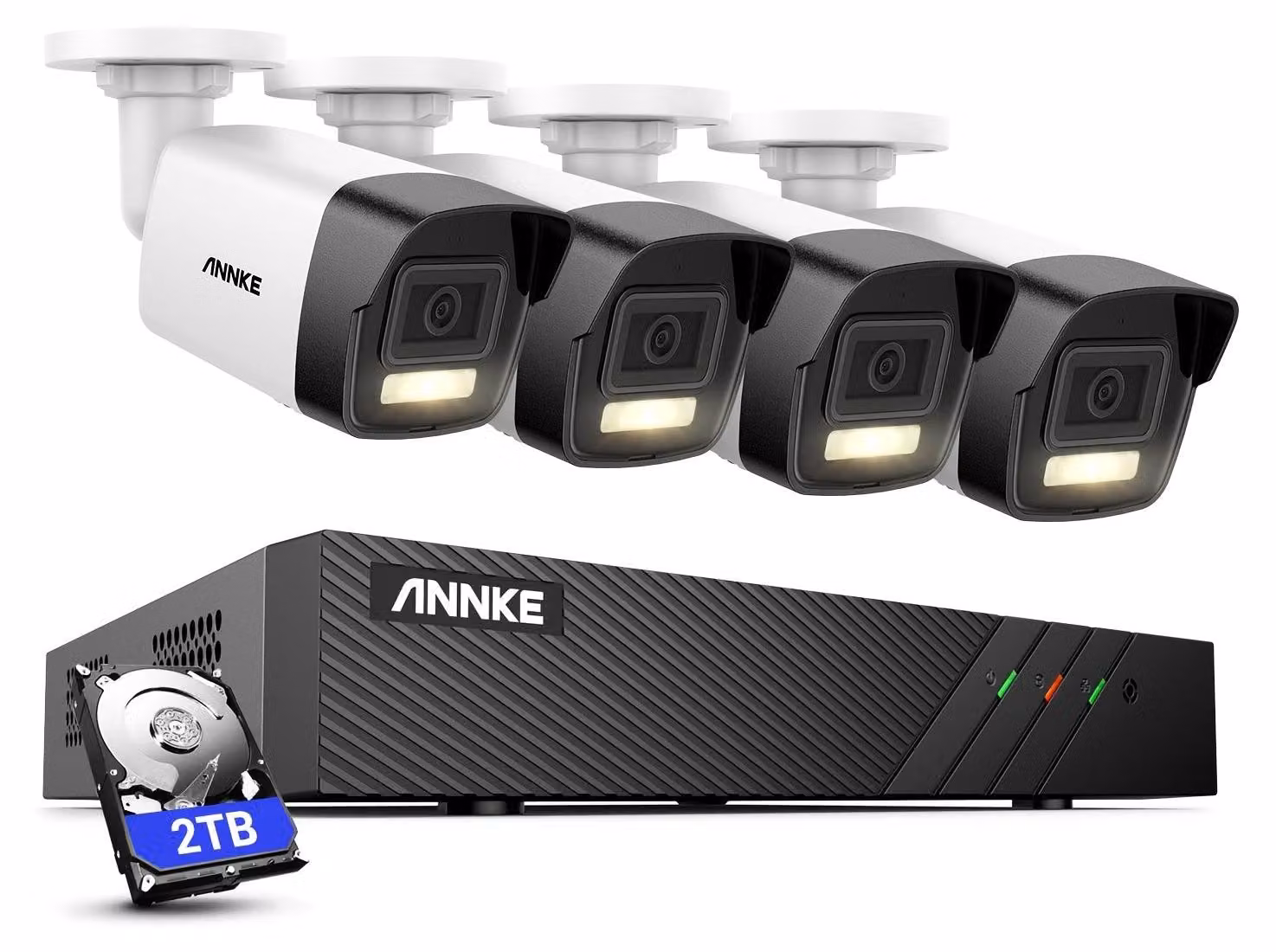 Sistema di sicurezza - Sistema di allarme - Protezione contro le intrusioni - Sistema di videosorveglianza - Registratore NVR a 8 canali