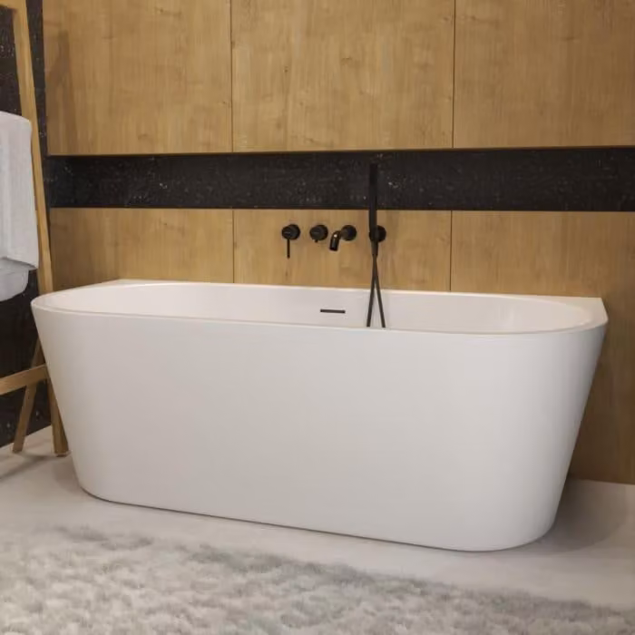 OLTENS Delva: vasca da bagno ovale, dimensioni 150 x 70 cm