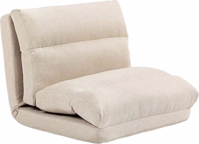 Poltrona letto reclinabile Xylo in tessuto beige L: 70 cm, P: 72 cm, H: 56 cm