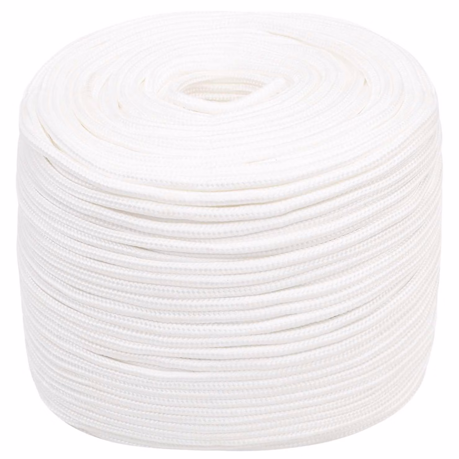 Corda multiuso vidaXL in plastica bianca, diametro 8 mm, lunghezza 250 m, carico massimo 420 kg