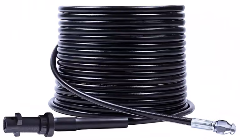 Tubo di scarico per idropulitrice ad alta pressione da 20 metri, con adattatore compatibile con i modelli K2, K3, K4, K5, K6, K7