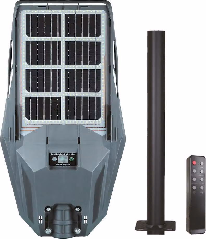 Kers II, lampione solare da 300W, 1200 lumen, 6500K