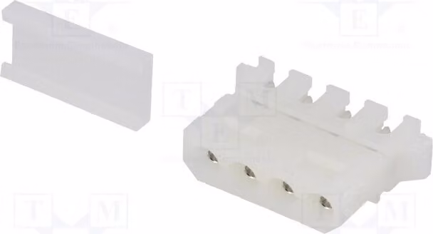 2 connettori femmina per cavi, con piedini: 4, per cavi, 6A, modello C5080HI-04P-18, serie C5080HI