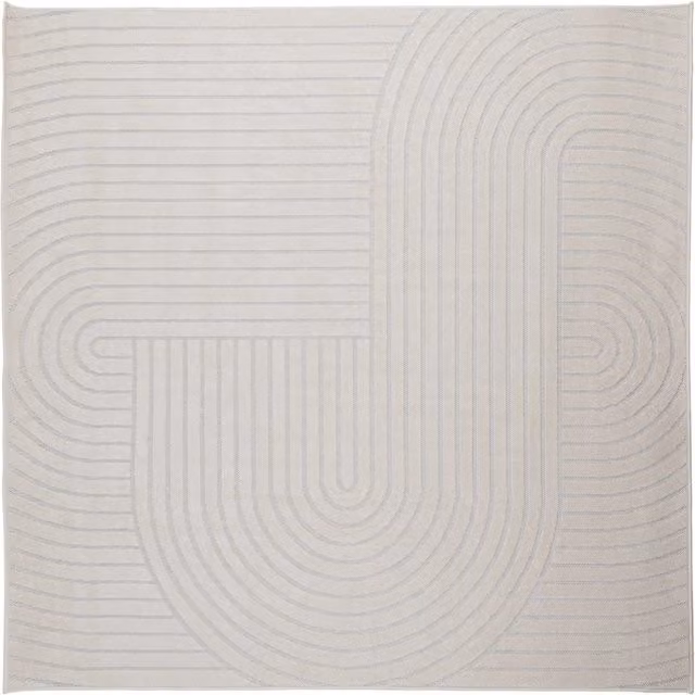 Tappeti per area | Tappeti a zone Quadrato PALMERAS Crema 240 x 240 cm