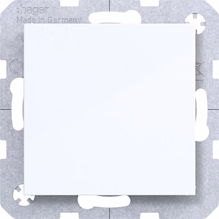Tapparella avvolgibile Hager con elemento centrale WAF1001WG