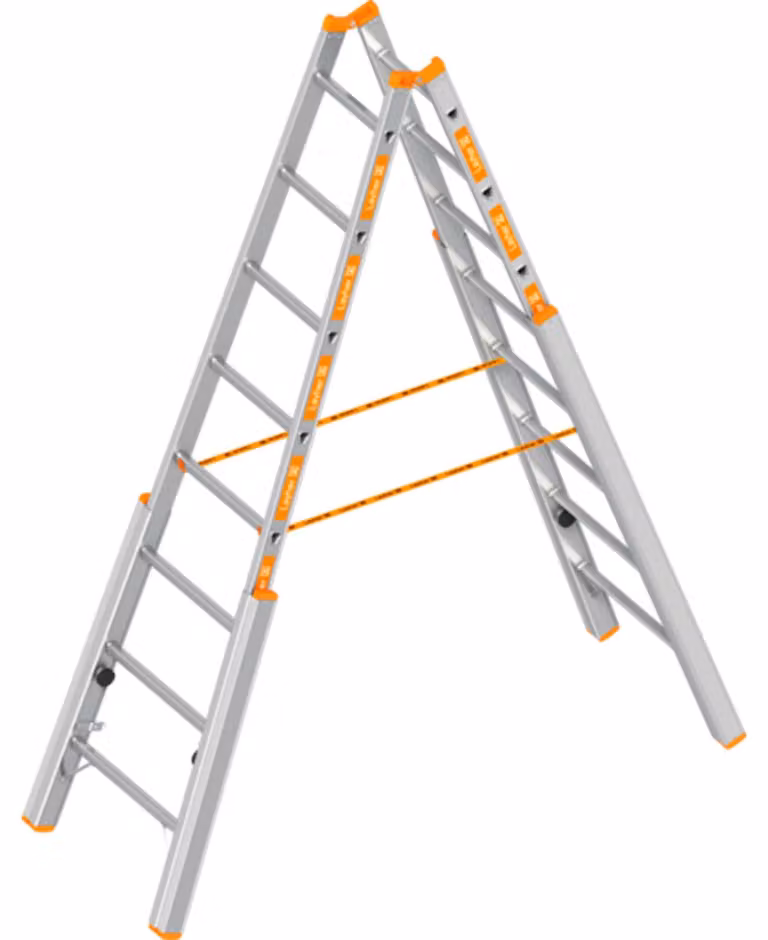 Layher Treppenstehleiter Topic 1061 8 Sprossen