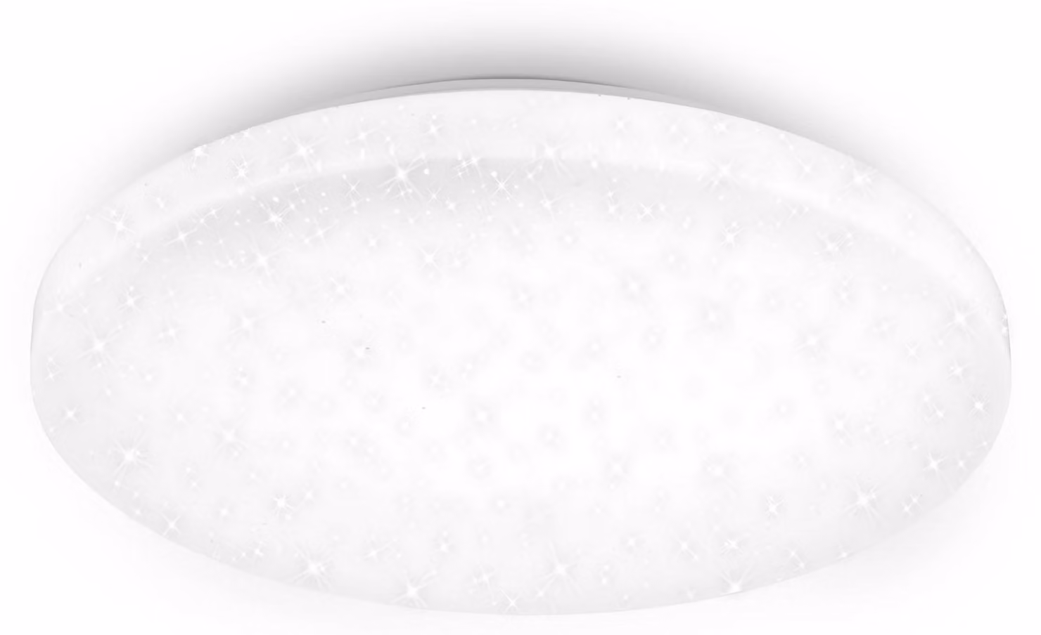 Lampada da soffitto Briloner Lampada da soffitto in plastica bianca LED 4000 Kelvin 2600 lm IP44 Protezione dagli spruzzi d'acqua 24 W