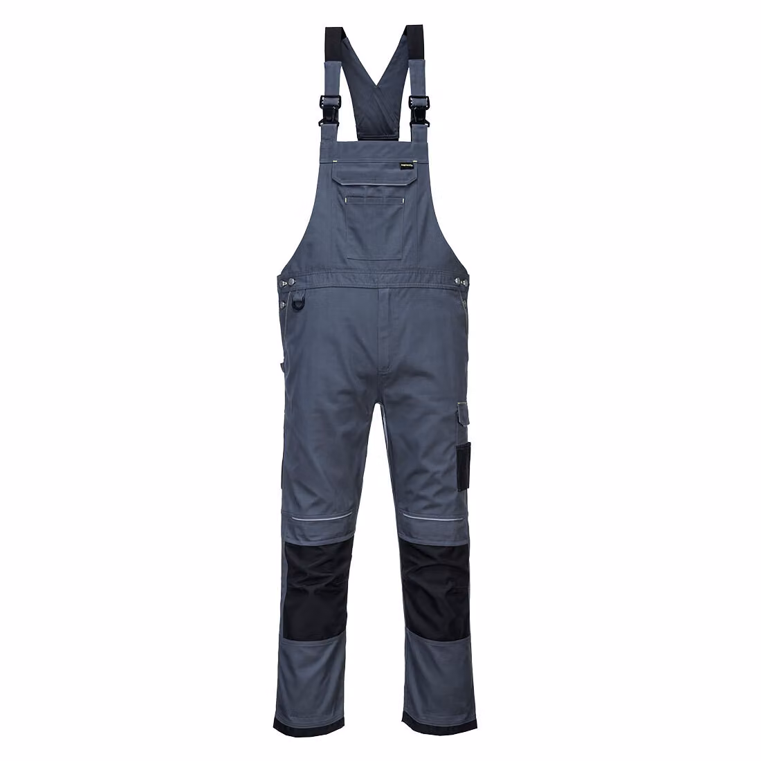 Portwest PW346 PW3 Salopette da lavoro Zoom Grigio/Nero Taglia XL