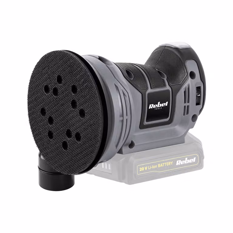 Rebel RB-1059 Smerigliatrice vibrante 20V, AKU, senza batteria