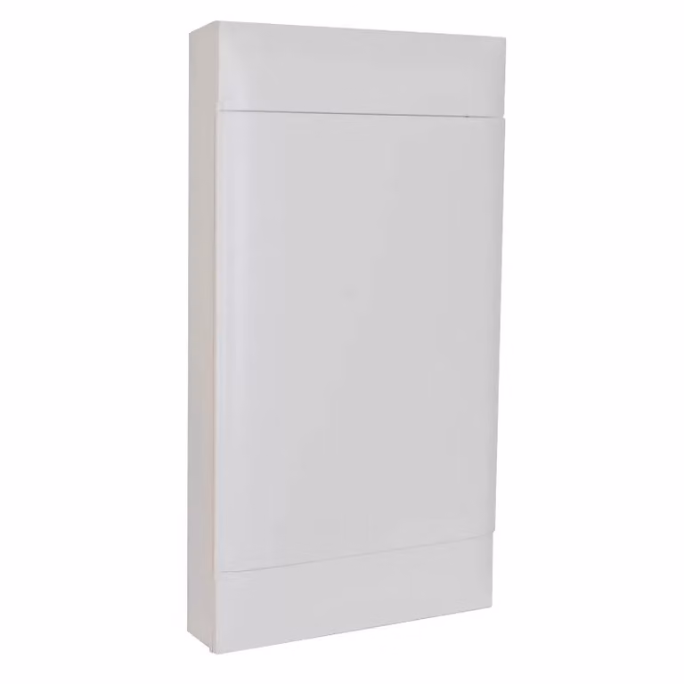 Distributore a superficie Legrand Praktibox S, con sportello in plastica, bianco, 4x 12 moduli 135204