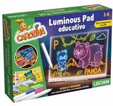 Lavagnetta Led Luminous pad educativa CAROTINA 120031