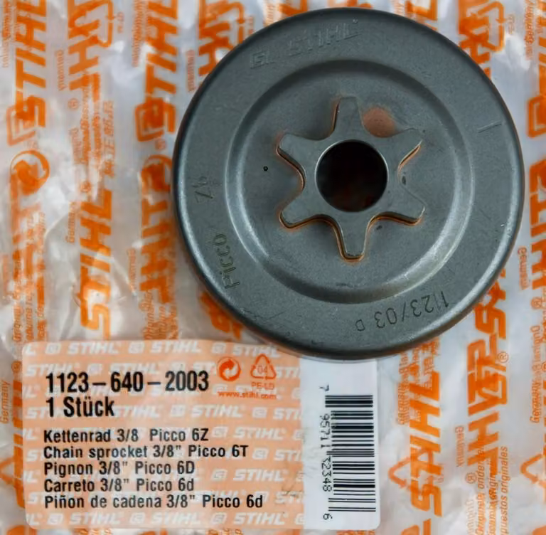 Stihl 11236402003 Pignone 3/8"P 6Z 018 021 023 025 171 181 250