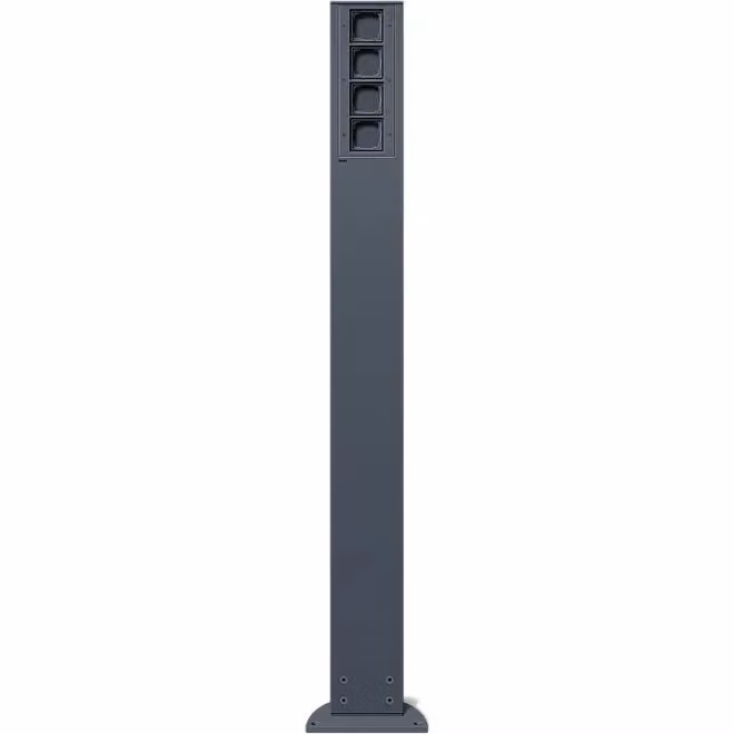 Gira 135428 1400 mm 4 moduli vuoti Colonna energetica antracite