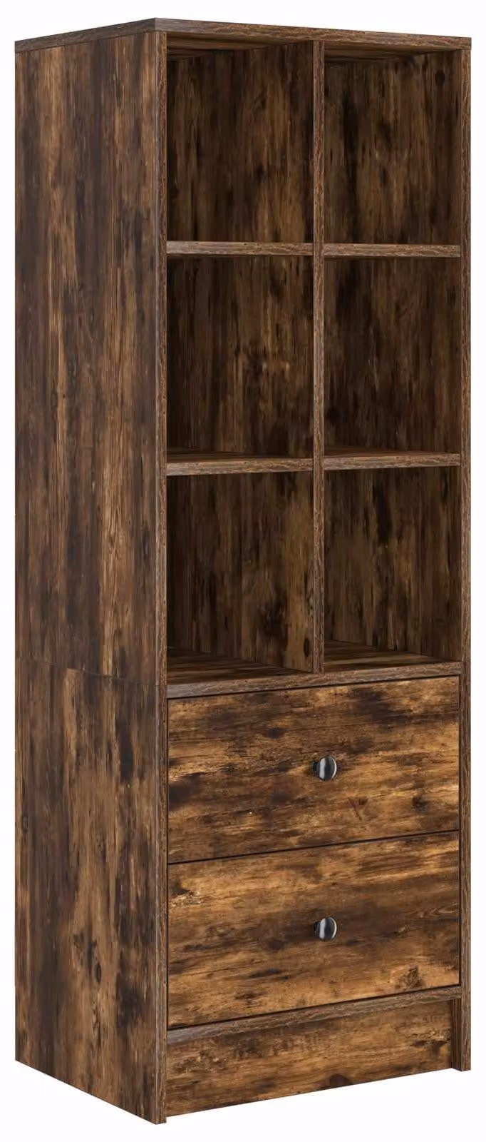 Credenza con cassetto Rovere fumé 45,5 x 34 x 127 cm