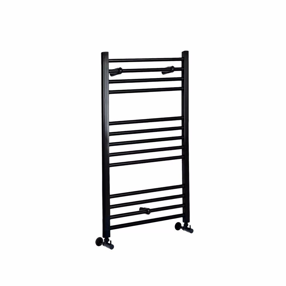 Radiatore Scaldasalviette - Design Piatto - Nero - 450W - 1000mm x 600mm