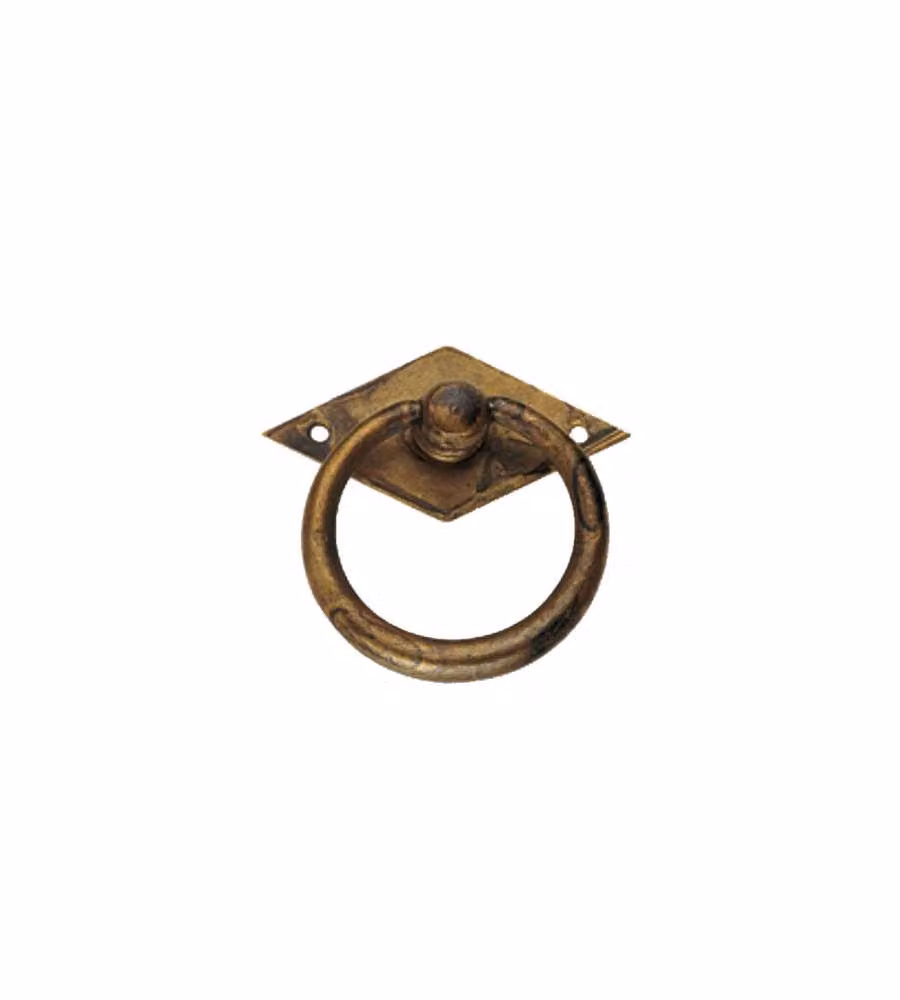 Maniglia Ciondolo Mostrina Ot Antico 50X44 2829 Ms