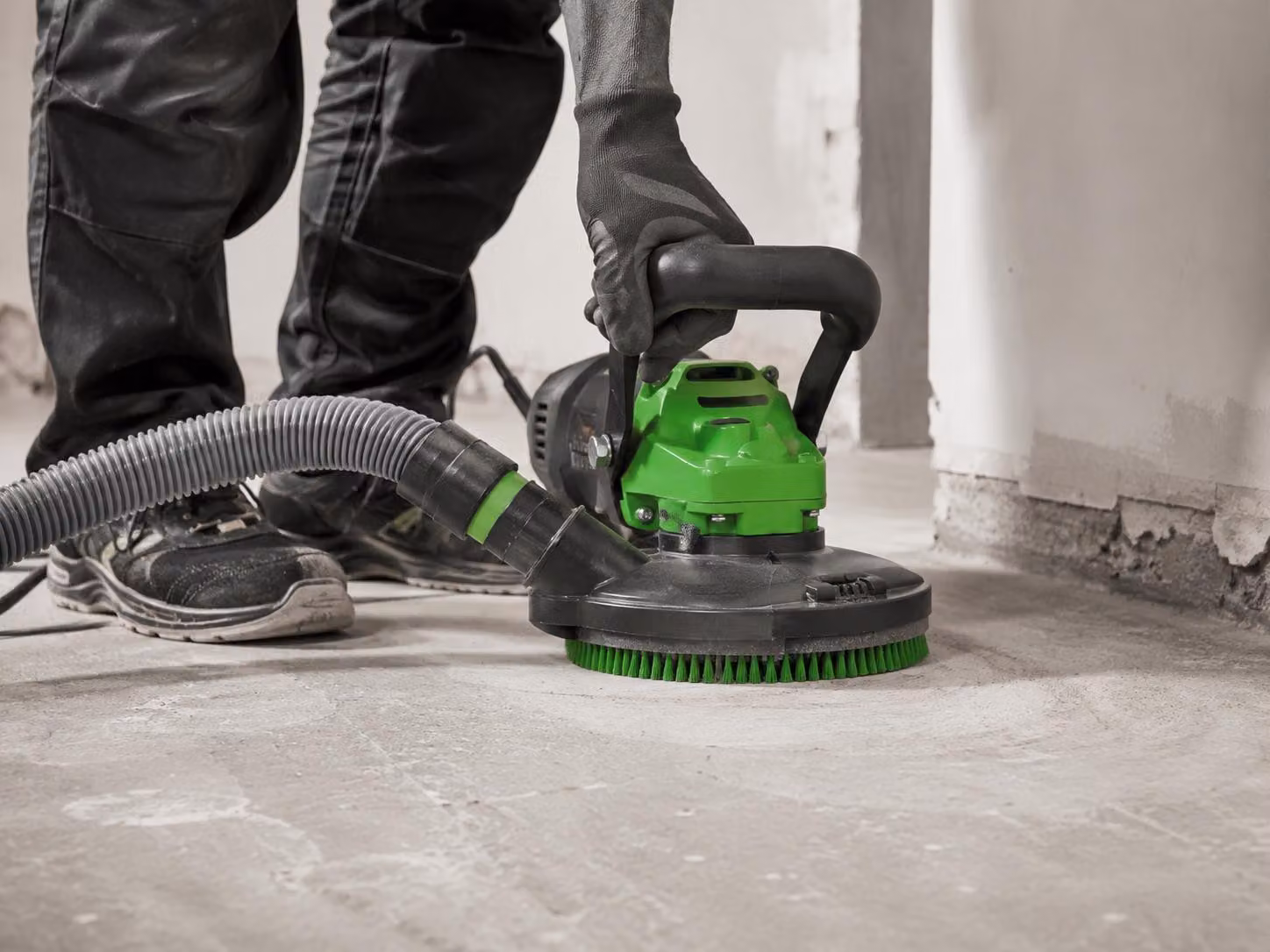 EIBENSTOCK Bürstenkranz zweiteilig für EBS für Schleifen, Fräsen und Glätten von Beton