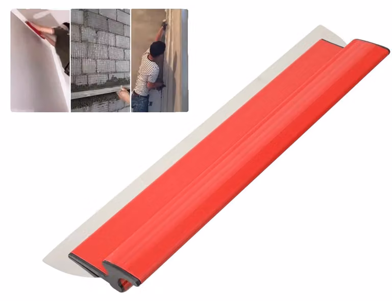 Lama lisciatrice per cartongesso, lunghezza 60 cm, materiale in acciaio inossidabile, impugnatura ergonomica, tipo di utensile lisciante, elevata durata