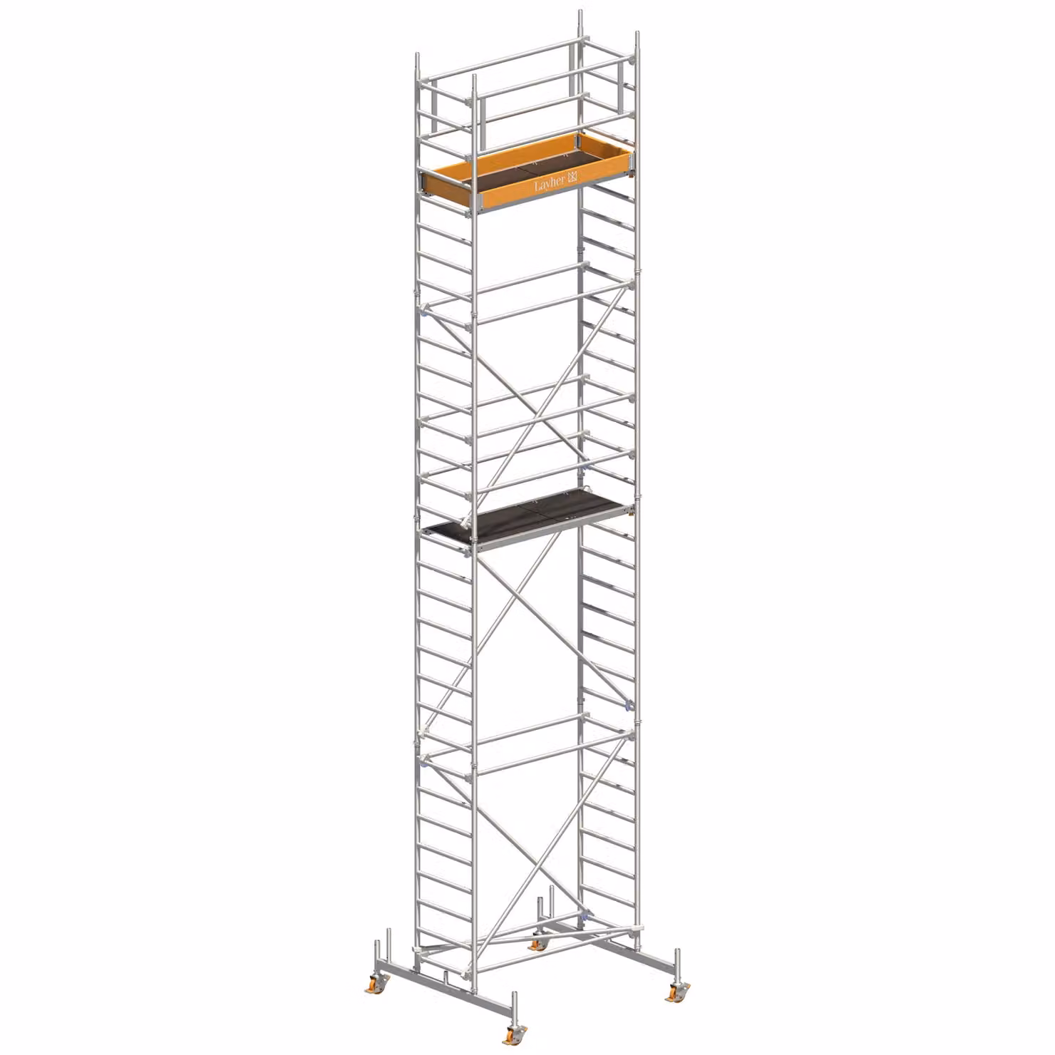 Ponteggio mobile Layher Uni Leicht 9,26 m AH