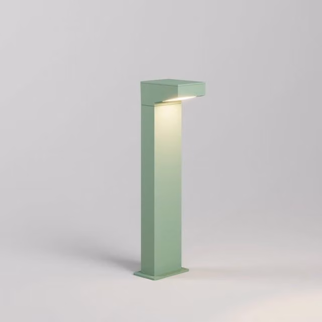 Forward Paletto Luminoso Asimmetrico LED 13W 3000K Colore Zafferano con Design Minimalista e Protezione IP65 per Illuminazione Esterna da Giardino