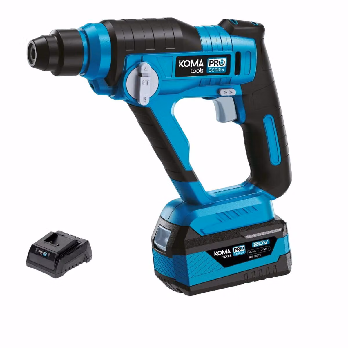 trapano 20v (senza batteria e caricabatterie) batteria koma tools serie pro