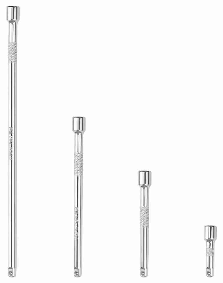 Prolunga da 1/4 di pollice, set da 4 pezzi, prolunghe per chiavi a bussola di 50/100/150/250 mm
