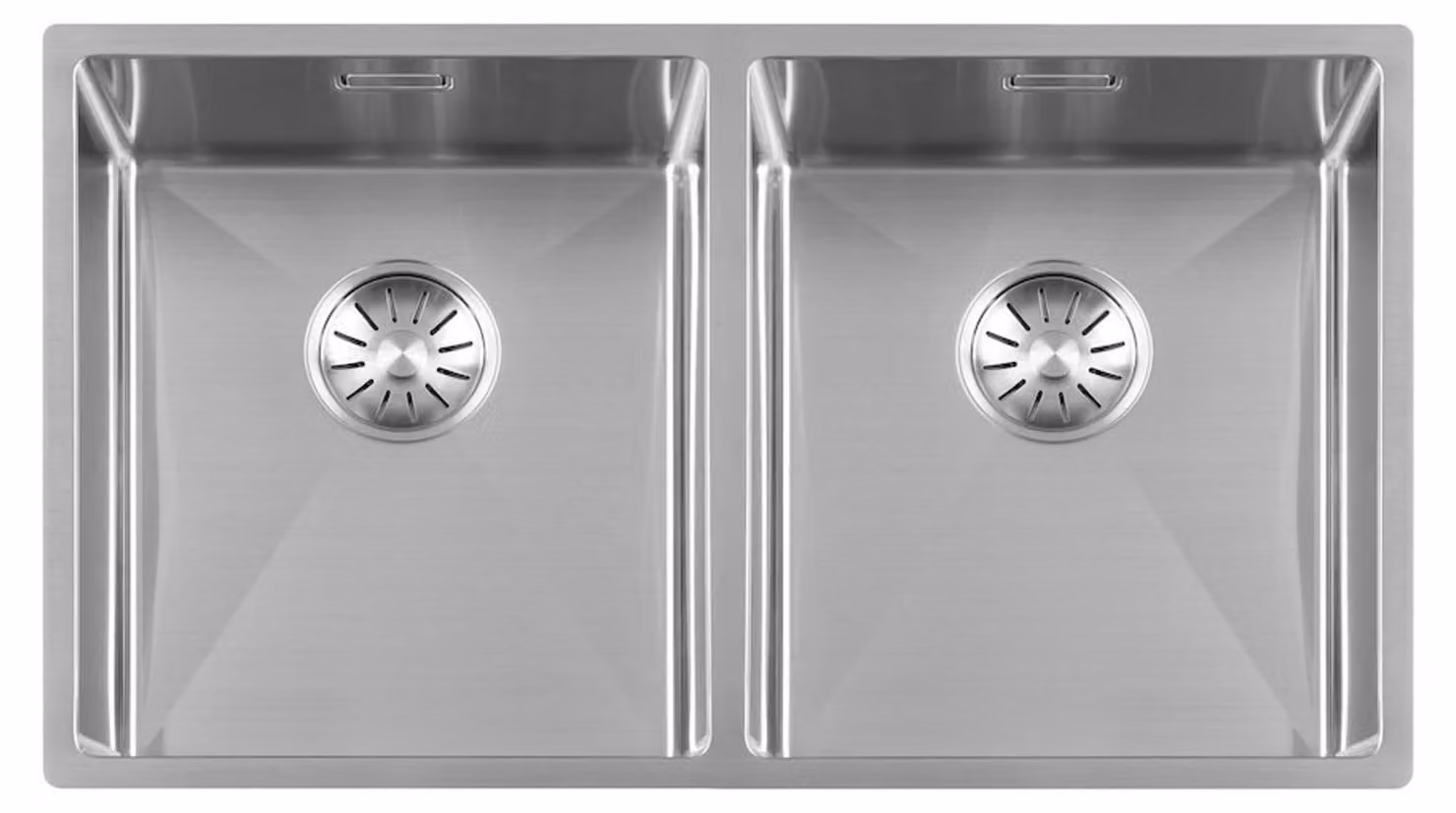 Lavello Togo, modello 3434R, in acciaio inossidabile