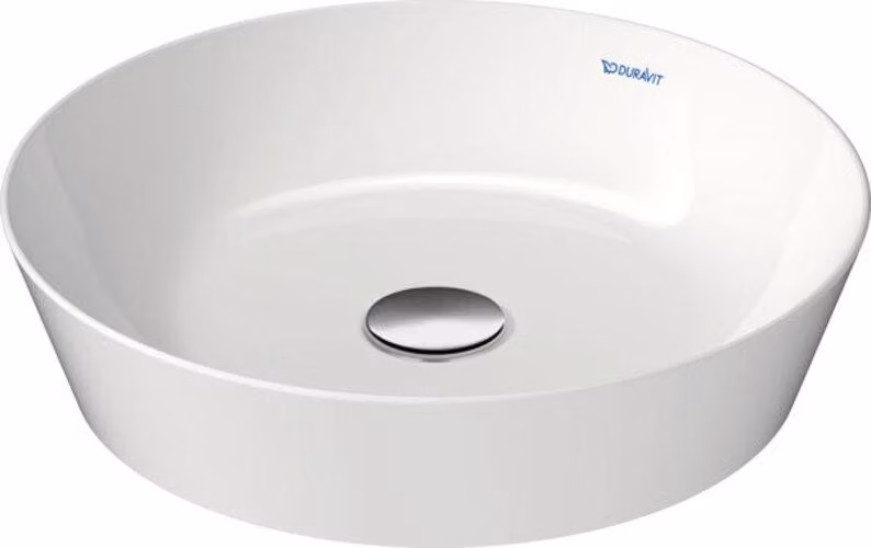 Duravit Cape Cod Évier à poser, 430 mm, sans table de robinetterie, sans trop-plein, 23284326001, 23284326001