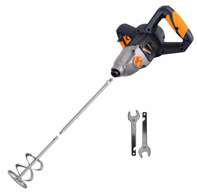 Miscelatore MAXXT da 1400W con trasmissione a 2 velocità e avviamento graduale | Attacco per miscelatore M14 | Da