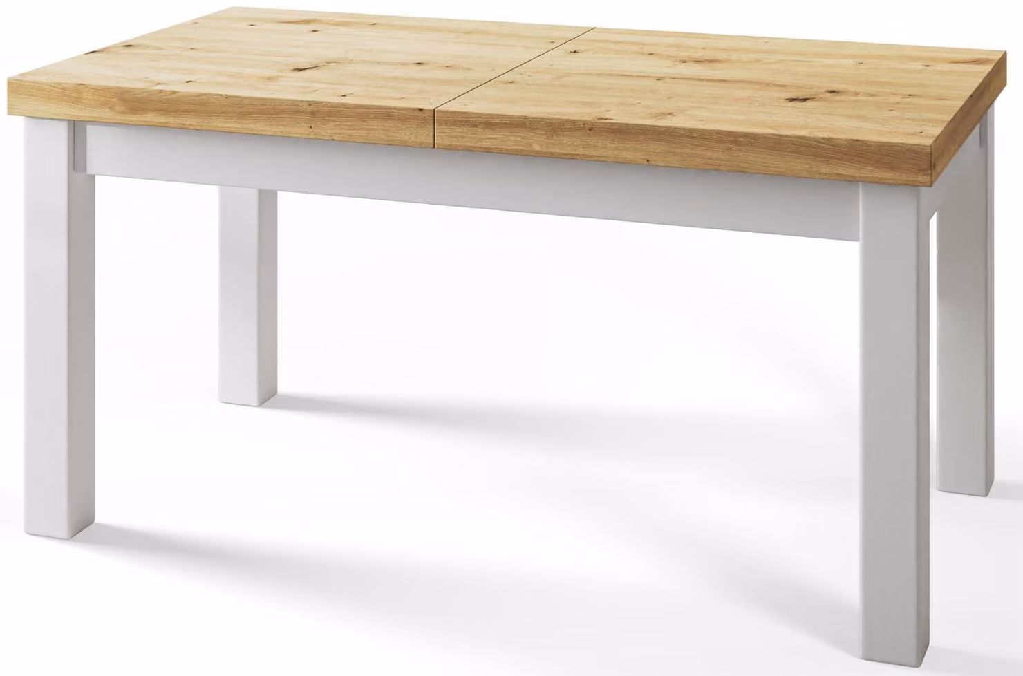 Tavolo Rettangolare per Sala da Pranzo Classico, Allungabile, Dimensioni: 140-180 cm, Artisan