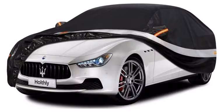 Copertura protettiva impermeabile per Maserati Ghibli (2013-2024), con 10 strati, ideale per la copertura completa dell'auto, protegge da polvere e raggi UV