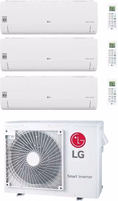 Condizionatore Split LG Serie Libero Smart Inverter con Wi-Fi Integrato, Classe Energetica A+++, Colore Bianco