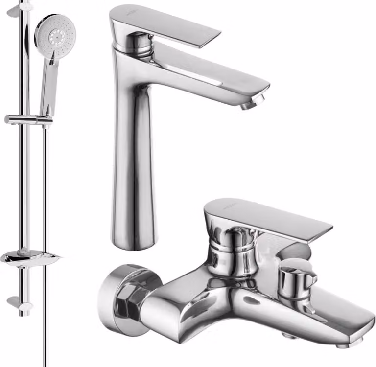 Mexen Axel DB40 set da bagno, cromo - 73813DB40-00