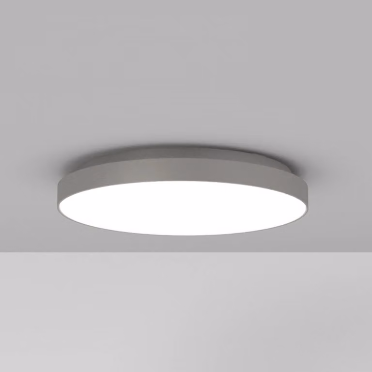 Rotaliana Plafoniera di design Venere W2, Crema / Ambra, Soggiorno / Sala da pranzo, Alluminio, Design, Plafoniera