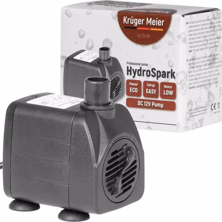 Kruger Meier HydroSpark 850 - pompa acqua 650 l/h a 12 V