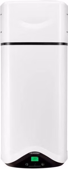 Scaldabagno a pompa di calore Ariston Nuos Evo A+ con accumulo da 80 litri, bianco con acciaio inox
