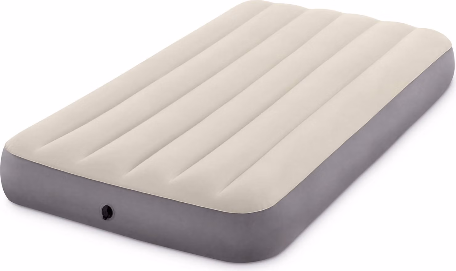 Intex 64101 Single-High Luchtbed 99x191x25 cm Grijs