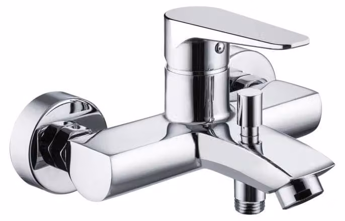 Miscelatore monocomando da parete per bagno, serie Kronenbach Radia 3.0
