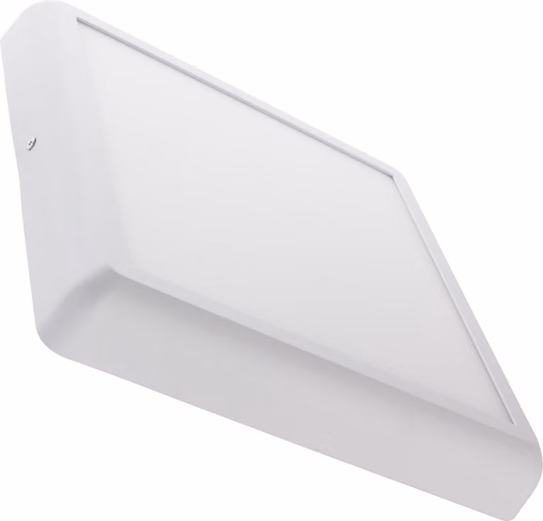 Pannello luminoso a LED, 24W, forma quadrata, metallo, 300x300mm, design moderno, colore bianco, 6000K (luce bianca fredda)