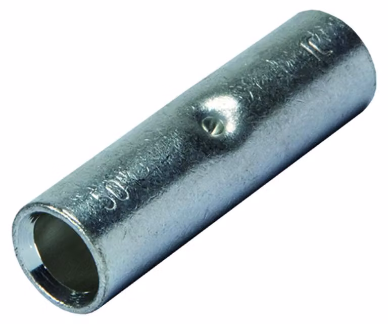 Connettore smussato 25 qmm con fermo centrale - Connettori a crimpare per conduttori in rame ICR25V