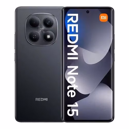 Smartphone Xiaomi Redmi Note 15 Black con sistema operativo Android – 2