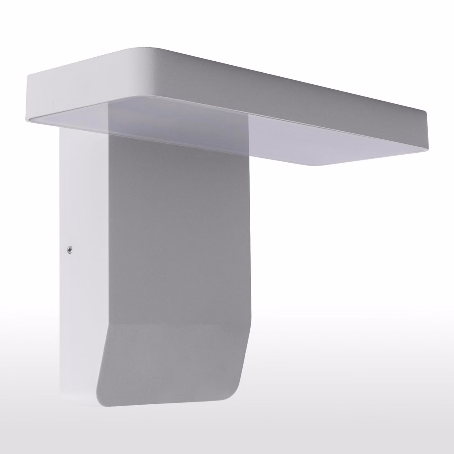 Lampada da parete per esterni a LED 3015A bianco- 9W, 3000K bianco caldo, IP44, senza rilevatore di movimento