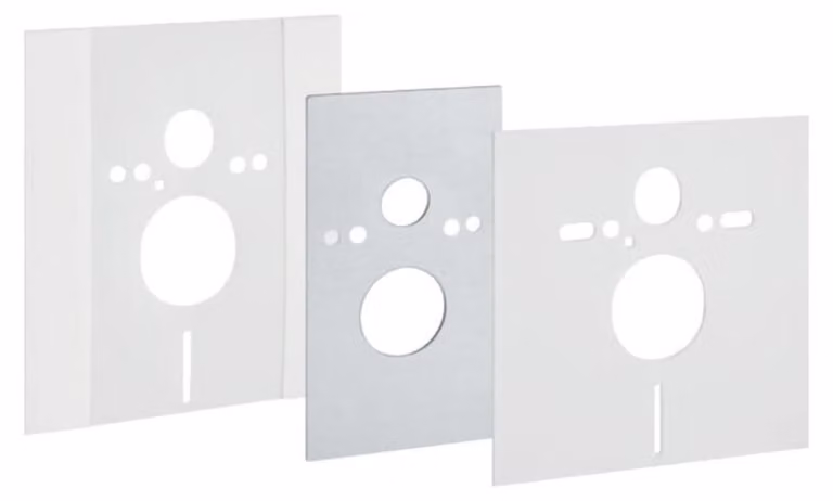 Geberit plaque de recouvrement avec set d'insonorisation, pour élément Geberit Duofix, 115.396.00.1, 115.396.00.1