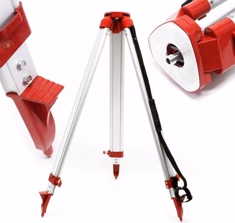 Treppiede Wiltec per laser a linee incrociate, estensibile, 470-1625 mm, estensibile 70-1440 mm, supporto per laser a linee e laser a linee incrociate, treppiede in alluminio