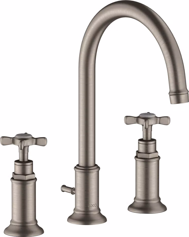 hansgrohe AXOR Mélangeur lavabo 3 trous Montreux 180, vidage par pop-up, 16513800, 16513800