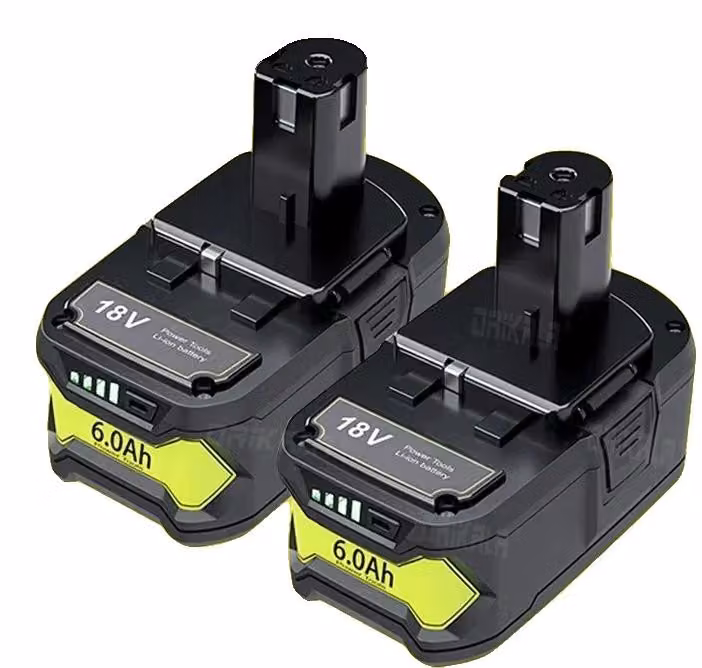 Batterie ricaricabili, 18V, 6,0Ah, agli ioni di litio, confezione da 2