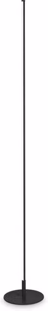 Lampada da terra Ideal-Lux Yoko Pt in metallo nero con LED inclusa
